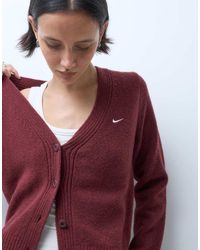 Nike - Knitted Cardigan - Lyst