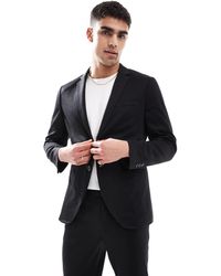 Jack & Jones - Slim Fit Jersey Suit Jacket - Lyst