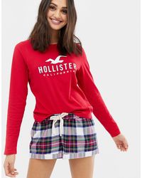 Damen-Schlafanzüge von Hollister | Online-Schlussverkauf – Bis zu 65%  Rabatt | Lyst DE