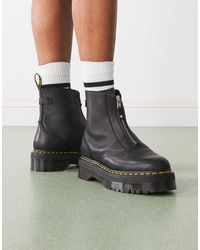 Dr. Martens - – jetta – stiefel aus sendal-leder - Lyst