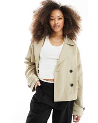 JJXX - – kurz geschnittener trenchcoat - Lyst