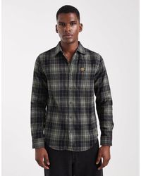 Superdry - – langärmliges holzfällerhemd aus baumwolle - Lyst