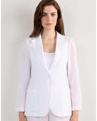 Intimissimi - The Pure Linen Plain-Weave Linen Jacket - Lyst
