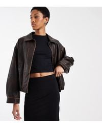 ASOS - Asos Design Tall Jersey Mini Skirt - Lyst