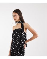Vero Moda - Woven Bandeau Top With Scarf Detail Co-Ord - Lyst