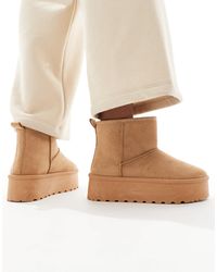 SEQWL - Flatform Boots - Lyst
