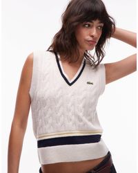 Lacoste - – pullunder - Lyst
