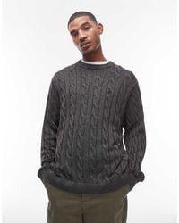 Carhartt - Carter Cable Knit Jumper - Lyst