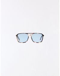Bershka - – retro-sonnenbrille - Lyst