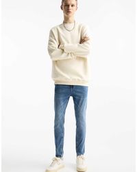 Pull&Bear - Jeans Carrot Medio Slavato - Lyst