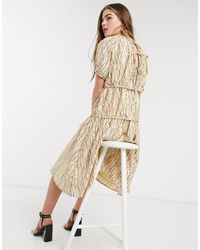lost ink wrap dress