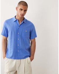 Polo Ralph Lauren - Short Sleeve Seersucker Shirt - Lyst