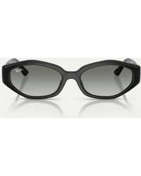 Ray-Ban - Rb4473D Irregular Sunglasses With Lens - Lyst