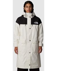 The North Face - Parka Blanco Duna Y Negro Tnf Reign On De - Lyst