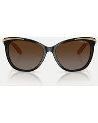 Ralph - Ra5203 Cat Eye Polarised Sunglasses With Lens - Lyst