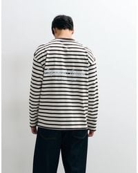 Jack & Jones - Long Sleeve Striped T-shirt - Lyst