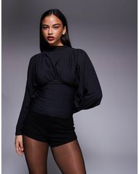 ASOS - Asos X The Sourced Collection Batwing Top - Lyst