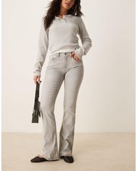 Gina Tricot - Low Rise Bootcut Flare Stretch Jeans - Lyst