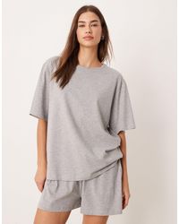 ASOS - Mix & Match Cotton Pajama Shorts - Lyst