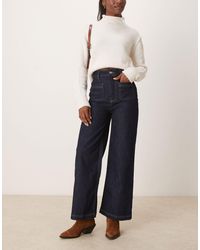 ASOS - Cropped Jean With Patch Pockets - Lyst