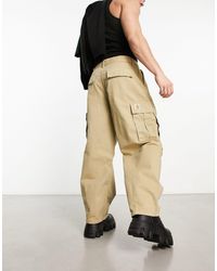 Carhartt - Cole - pantaloni cargo comodi beige - Lyst