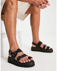 Dr. Martens - – flynn – sandalen aus brando-leder - Lyst