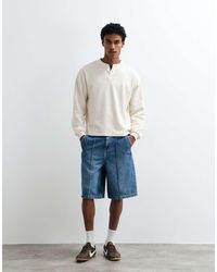 ASOS - Loose Longer Length Jorts - Lyst