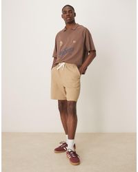ASOS - Oversized Short Met Wafelstructuur - Lyst