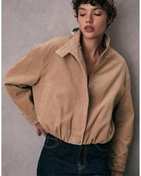 Stradivarius - Bomberjack Van Corduroy - Lyst