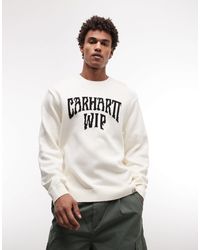 Carhartt - Deck - pull - crème - Lyst