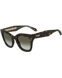 Moschino - Moschino Sun Bold Square Sunglasses With Shaded Gradient Lenses - Lyst