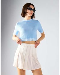 Glamorous - Pleated Mini Skirt - Lyst