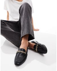 ASOS - Macaroon Chain Loafer - Lyst