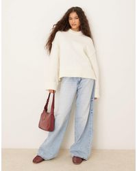 Gina Tricot - – relaxed fit strickpullover - Lyst