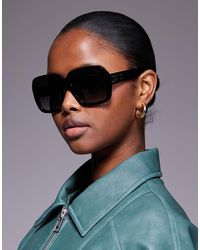 Moschino - Moschino – eckige sonnenbrille - Lyst