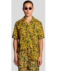 Lyle & Scott - Floral Graphic Resort Shirt - Lyst