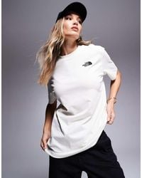 The North Face - Simple Dome Logo Oversized T-Shirt - Lyst