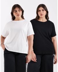 ONLY - 2-pack T-shirt - Lyst