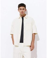Pull&Bear - Camicia Jacquard - Lyst