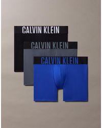 Calvin Klein - Intense Power 3 Pack Microfibre Boxer Briefs - Lyst