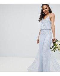amelia rose vintage ruffle maxi dress