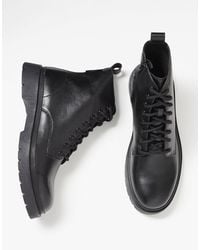 Walk London - – callum – schnürstiefel aus leder - Lyst