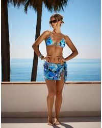 South Beach - X Sasha Corte-T Abstract Print Wrap Sarong - Lyst