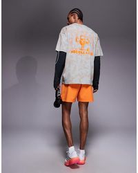 adidas Originals - Adidas Training T-Shirt With Noodle Legs Back Print - Lyst