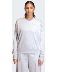adidas Originals - Sweatshirt With Embroidered Graphic - Lyst