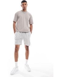 Hollister - Heavyweight Boxy Crop Fit T-shirt - Lyst