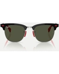 Ray-Ban - Rb3807M Scuderia Ferrari Collection Square Sunglasses With Lens - Lyst