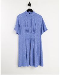 Y.A.S - Kimono Sleeve Mini Shirt Dress - Lyst
