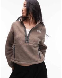 The North Face - Fleeski Quarter Zip Pullover Fleece - Lyst