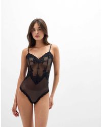 Intimissimi - Pretty Flowers Lace And Tulle Body - Lyst